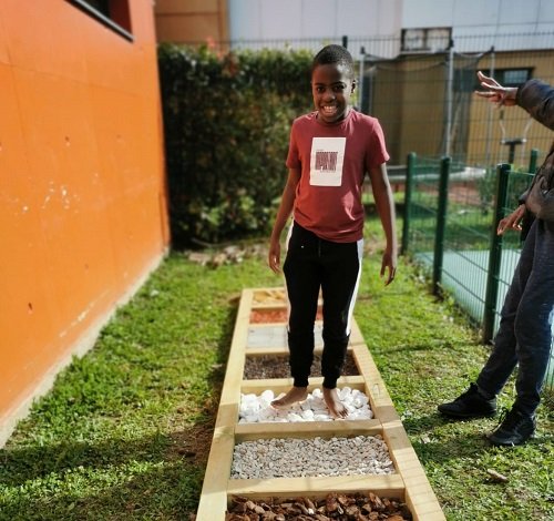 Une rivière sensorielle à l'IME Armonia de Limeil Brévannes (94) - Un financement de la Fondation Française des jeux