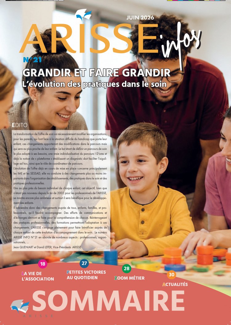 Le nouvel ARISSE INFOS est paru !
